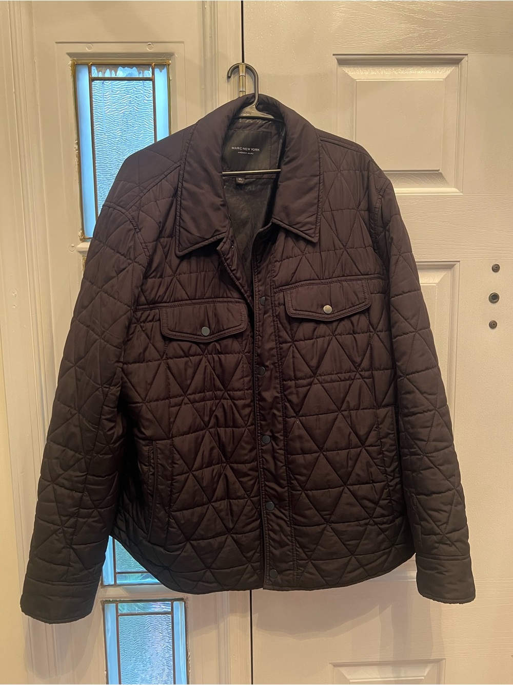 Marc New York Men's Quilted Jacket - Black.. size XL